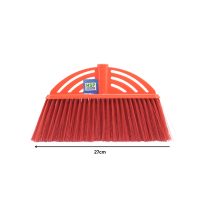 BROOM WITH PLASTIC COATED METAL STICK - HSP- 1A17