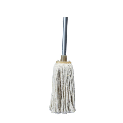 MOP WITH WOODEN STICK OFF WHITE - HSP - 3A4