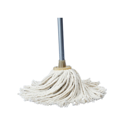 MOP WITH WOODEN STICK OFF WHITE - HSP - 3A4