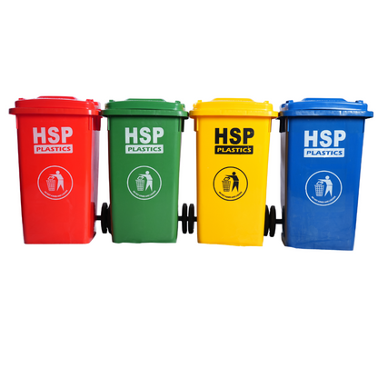 100L GARBAGE BIN WITH WHEELS - IMP0002