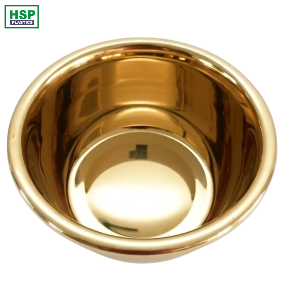 Stainless Steel Basin Gold Color - 18cm