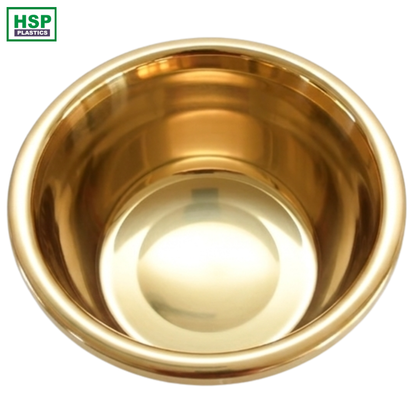 Stainless Steel Basin Gold Color - 26cm