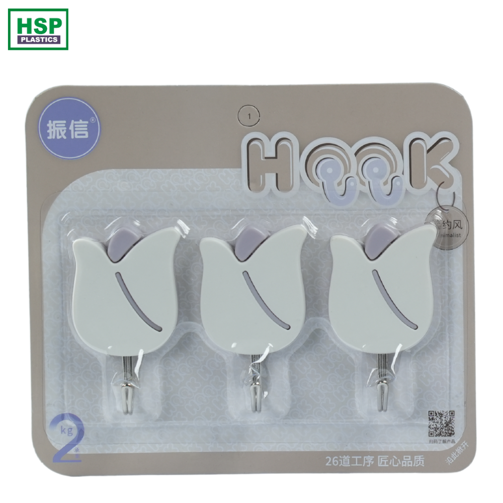 Plastic Hook 3 Pcs (IRS00157)