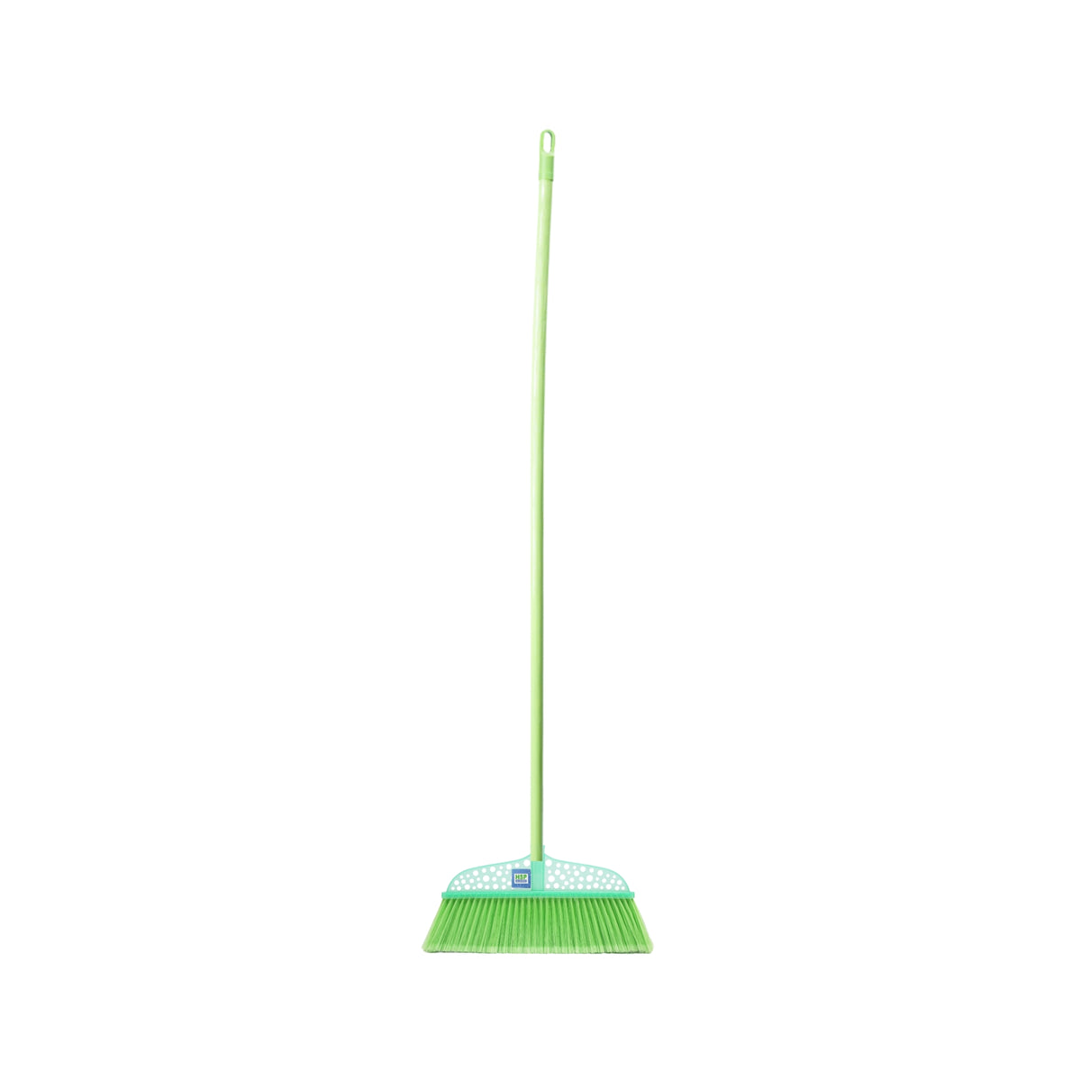 INDUSTRIAL BROOM WITH PLASTIC COATED METAL STICK-HSP-1A27