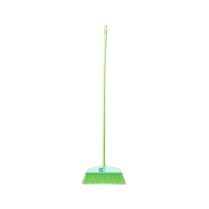 INDUSTRIAL BROOM WITH PLASTIC COATED METAL STICK-HSP-1A27