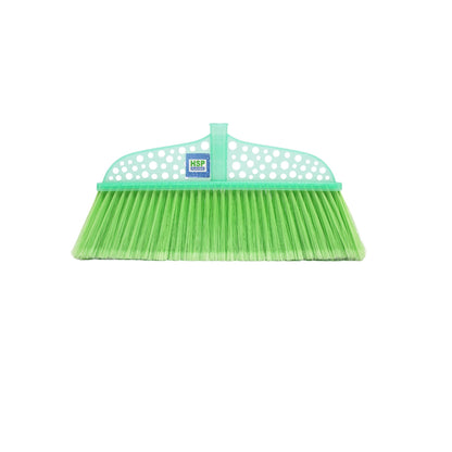 INDUSTRIAL BROOM WITH PLASTIC COATED METAL STICK-HSP-1A27