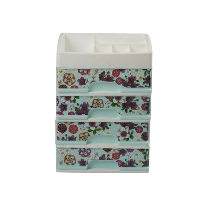4 DRAWER PLASTIC CUPBOARD - SMALL - HSP - 31A12